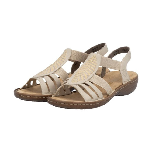 Rieker Rieker Morelia Sandalen mit Elastik - Beige 2