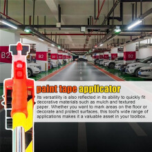 Masking Applicator Long Handle Painter Tape Dispenser Machine Beauty Seam Tape Pasting Wall Floor Tile Paint Tape Roller