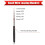 3 Pcs Wire Looping Mandrel, 12 Sizes Black Jump Ring Mandrel, Ring Forming Tool for Jewelry Making Wire Wrapping 2