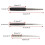 3 Pcs Wire Looping Mandrel, 12 Sizes Black Jump Ring Mandrel, Ring Forming Tool for Jewelry Making Wire Wrapping 6
