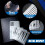 5 Pack Straight  Stencil for Journaling and Envelope Addressing Guide Stencil Templates Set Spacing  Ruler Guide 7