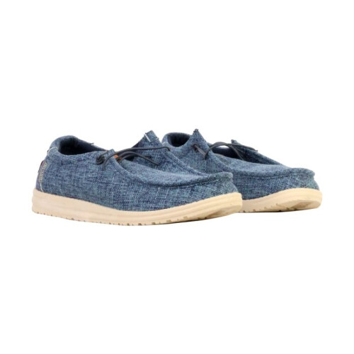 Mocassim Baixo com Cadarço Elong - Azul Claro 2