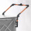 Folding Handcart Push Handle Trolley Handle Attachment Removable Foldable Beach Cart Handle Utility Wagon Cart Part 2