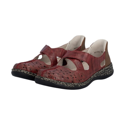 Rieker Rieker Massa Leder Sandalen - Rot 2