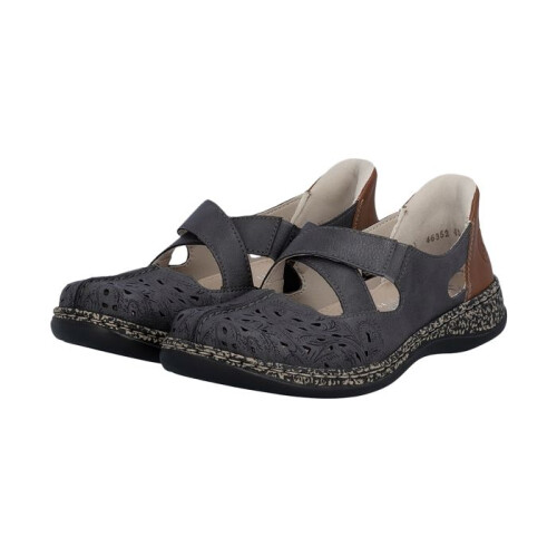 Rieker Rieker Massa Leder Sandalen - Grau 2
