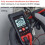 Multimeter,Automatic Digital Auto-Ranging Voltmeter,Digital Automatic Multimeter for AC/, Capacitance, NCV 3
