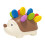 Montessori Hedgehog Color Sorting & Counting Toy 8