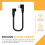 USB-C Fast Charger Cable for VIVO/OPPO 6