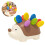 Montessori Hedgehog Color Sorting & Counting Toy 14