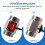 YF-B10-S 1inch Hall Effect Flow Meter Water Flow Sensor Liquid Flow Meter Industrial Fluid Flow Rate Sensor for Plumbing 4