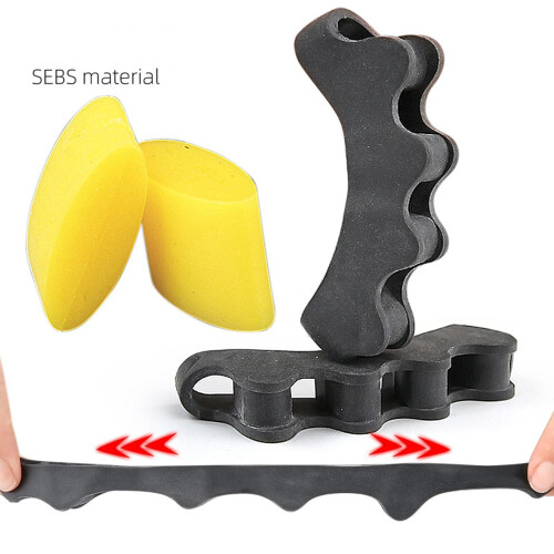 SEBS Kit de séparateurs d'orteils, 4 ensembles, séparateur à 5 trous 2