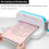 3 Pcs Clear Cutting Plate, Transparency Acrylic Cutting Pads for Embossing Crafting 4