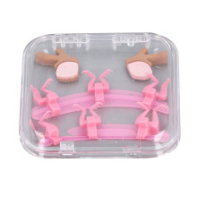 Outil séparateur de cils en silicone, réutilisable, pour salon