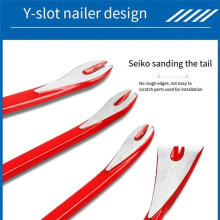 4-Piece Nail Puller Tool Set, 12in, 1in, 8in - Heavy Duty & Pry Bar, for Home Remolding & Woodworking
