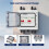 Solar Combiner Box with Multi-Layer Protection, Surge Protection PV 2 Input 2 Out DC40A Isolator , IP65 Waterproof 2