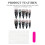 (S) Flash Glitter Gradient False Nails - Pink & Black 2