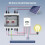 Solar Combiner Box with Multi-Layer Protection, Surge Protection PV 2 Input 2 Out DC40A Isolator , IP65 Waterproof 4