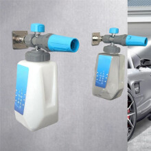 Support Mural pour Buse de pour Ă Mousse avec Connecteur Rapide en Acier Inoxydable et Support de Rangement pour Connecteur Rapide 1/4"
