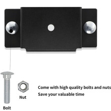 4Pcs Trailer Stake Pocket Bracket for 2inch X 4inch Lumber,Utility Trailer Pocket for Trailers & Trucks Trailer Bracket