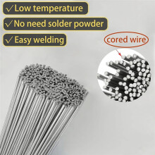 55pcs Aluminum Brazing Rods, 13" Low Temp Easy Melt Welding Rods for Aluminum Alloys 2/32"(1.6mm)