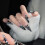 (S) Flash Glitter Gradient False Nails - Pink & Black 8