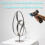 100pcs Magnetic High Reflective Marking Points for Handheld 3D Scanner Target Positioning Points 6mmx10mm 4