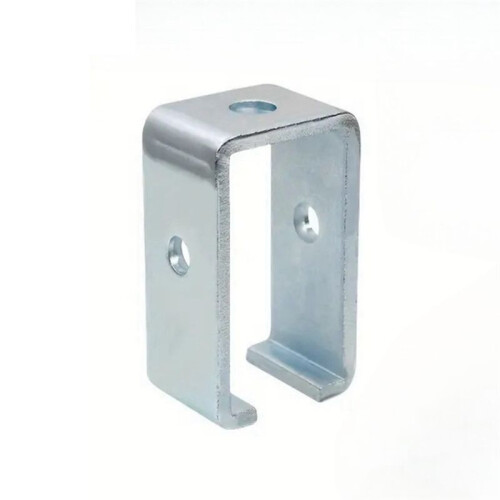 2pcs Channel Trolley Track Hanger Bracket Intermediate Support Hange Bracket for Channel Trolley Track 1