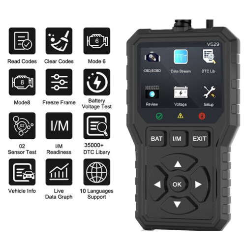 Car Obd2 Scanner Diagnostic Tool Code Reader Engine Fault Code Reader Scanner Car Scaning Tool 2