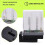 Security Protection Flashing Light Flashing for Gate Light Alarms 12V-265V AC / 3