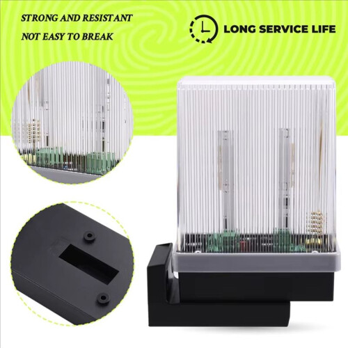 Security Protection Flashing Light Flashing for Gate Light Alarms 12V-265V AC / 2