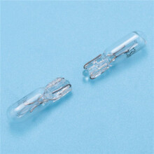 40Pcs T5 17 86 206 286 Halogen Bulb Car Instrument Panel Lamp Auto Wedge Dashboard Lamp 1.2W 12V Light Source Warm White