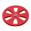 1/4 7-Zoll leere Spule universell rot 2