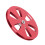 1/4 7-Zoll leere Spule universell rot 5