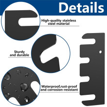 10 Stuks Hardware Deurscharniershims, Roestvrijstalen Deurscharnier-Afstandsstuk, Deurscharniershims, Scharnier-Afstandsstuk voor Reparatieset