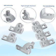 Pool Bonding Lug,Lay in Connector Lay in Lugs with Conductivity Aluminum for Swimming Pool,4-14 Wire Range(10 Packs)