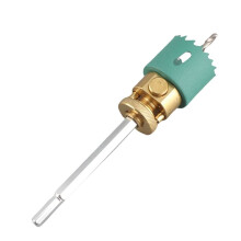 Rapid Hole Cutter Quick Coring Hole Opener Hex Shank Hole Cutter with Connecting Rod for Wood Gypsum Board B