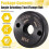 M14 Angle Grinding Tool Flange Nut,M14 Thread Angle Grinder Flange Nut, Flange Locking Nut for Fixing Cutting Disc 2