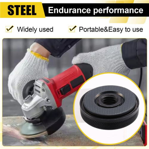 Angle Grinding Tool Flange Nut,M14 Thread Angle Grinder Flange Nut,Upgrade Flange Locking Nut for Fixing Cutting Disc 2