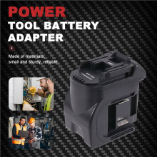Adapter Konwertera Akumulatorów 2 w 1 do Wiertarek Udarowych dla  18 V, Kluczy, Wkrętarek i Akcesoriów do Narzędzi Elektrycznych