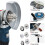 Adapter for X LOCK to M14 Thread or 5/8 Thread Quick Locking Flange Nut Angle Grinder Cutting Blade Discs Adapter 3
