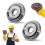 2Pcs Angle Grinding Tool Flange Nut,M14 Thread Angle Grinder Flange Nut, Flange Locking Nut for Fixing Cutting Disc 6
