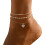 3PCS Minimalist Anklet Stackable Jewelry for Women 6