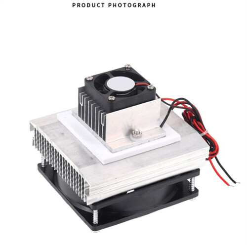DIY Thermoelectric Refrigeration Cooling System Semiconductor Cooler Conduction Module+Radiator+Cooling Fan+TEC1-12706 1