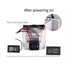DIY Thermoelectric Refrigeration Cooling System Semiconductor Cooler Conduction Module+Radiator+Cooling Fan+TEC1-12706
