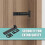 3 Inch Solid Brass Surfaces Bolt Black, Heavy Duty Concealed Slide Surfaces Door Bolt, for Doors and Window 2 Pack 2