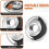 Xlock to 5/8"-11 Thread Adapter Kit ,with Thread Xlock Adapter Kit,Quick Change Nut,Suitable for Xlock Angle Grinders 4