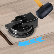 Heavy Duty Floor Gaps Fixer Tool, Heavy Duty Suction Cup Plank Grabber with Gel Adhesive Pad for Wood, Vinyl
