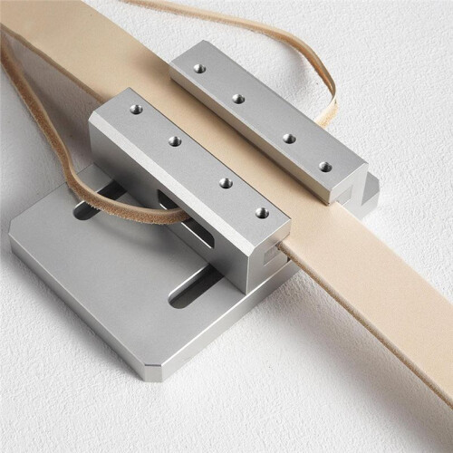 Manual Leather Beveler Tool for Belt Side Edging, Adjustable 10-22mm Width for 3.5-4.5mm Leather 1