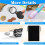Silver Coin Tester Kit, CoinTester for Resonance Testing and Size Comparison, Magnifying Glass/Hammer/Keychain 4