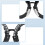 Trial Frame, Glasses Optometry Frame, Stainless Steel Temples, Comfortable and Non-Slip Nose Pads, Insert Frame 4
